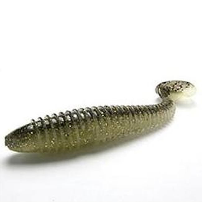 Shad Keitech Swing Impact FAT, Lime / Chartreuse 424, 12.2cm, 5buc/pac
