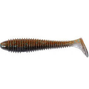 Shad Keitech Swing Impact FAT, Smoke Cinnamon 405, 9.6cm, 6buc/pac