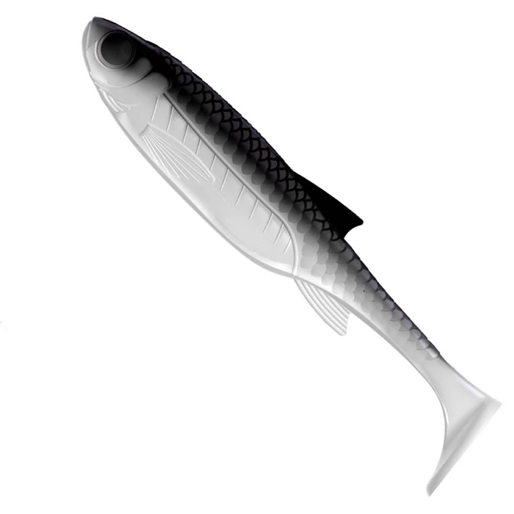 Shad LIBRA LURES Kraken Shad, 10cm, 7.5g, White, 6buc/pac
