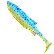 Shad LIBRA LURES Kraken Shad, 12.5cm, 15g, Lime Chartreuse, 4buc/pac