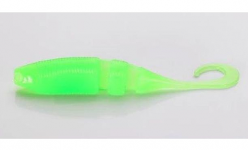 Shad Lake Fork Sickle Tail Baby Shad 5.6cm inch.Chart Glow 15buc/plic