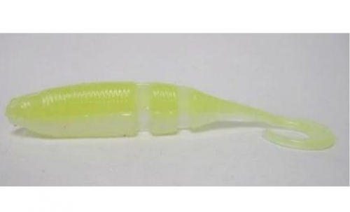Shad Lake Fork Sickle Tail Baby Shad 5.6cm inch.Chart Pearl 15buc/plic