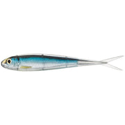 Shad Live Target Twitch Minnow Soft Jerkbait, Silver / Blue, 10cm, 4buc/pac