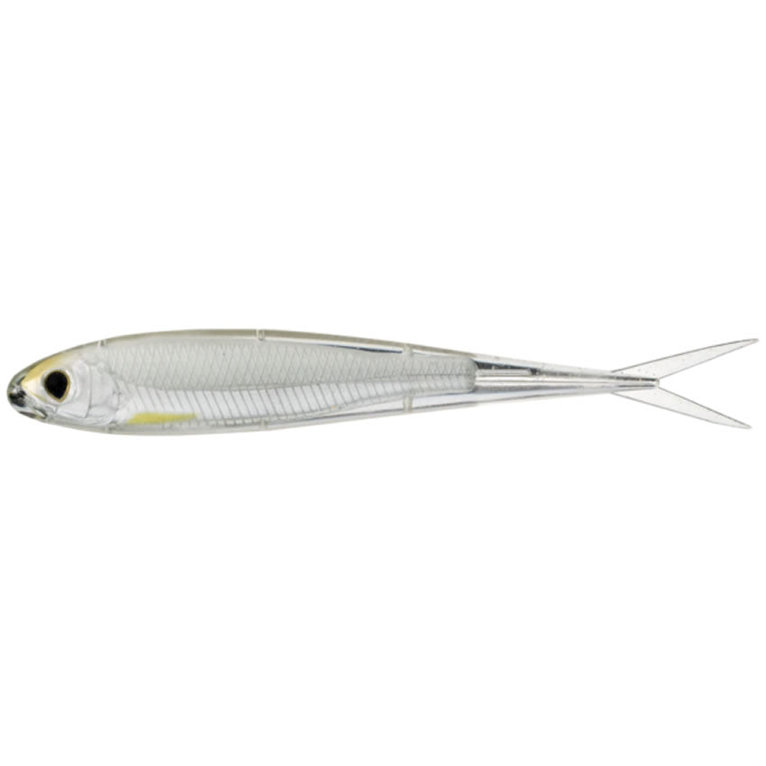 Shad Live Target Twitch Minnow Soft Jerkbait, Silver / Pearl, 11.5cm, 4buc/pac