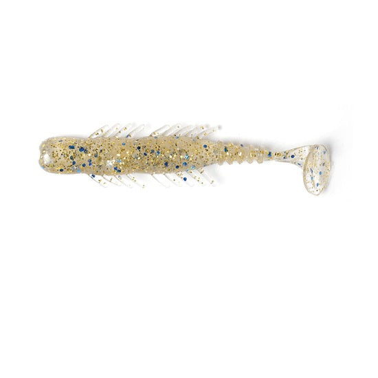 Shad Lucky John Pro Series Bugsy Shad 2.8inch 7.1cm CA35 Silver Prawn  7 buc/plic