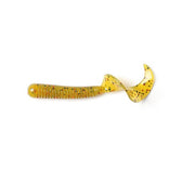 Shad Lucky John Pro Series Chunk Tail 2inch 5cm 002 Kiwi Seed  10 buc/plic