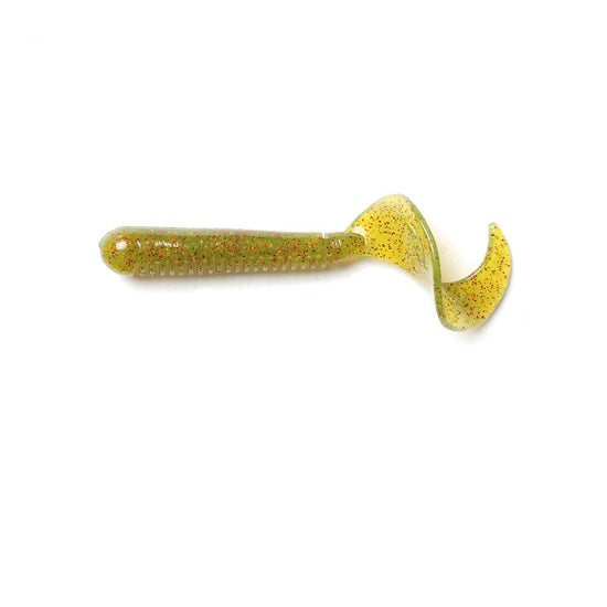 Shad Lucky John Pro Series Chunk Tail 2inch 5cm SB05 Dark Green  10 buc/plic