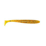 Shad Lucky John Pro Series S-Shad Tail 3.8inch 9.6cm PA19 Osaka Pumpkin  5 buc/plic