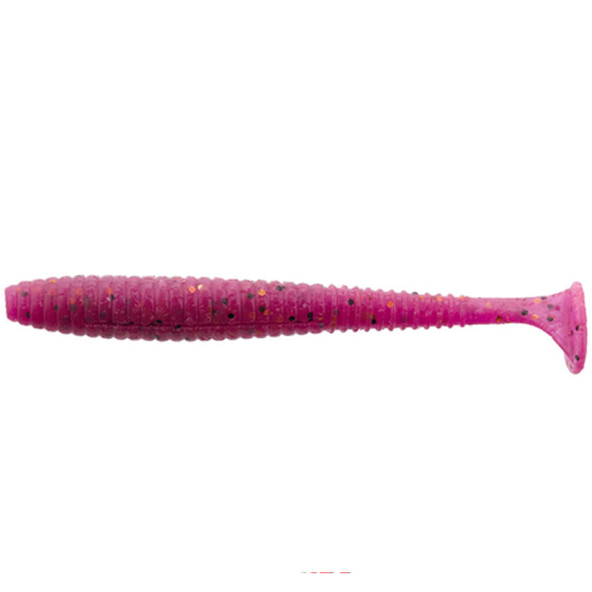 Shad Lucky John Pro Series S-Shad Tail 3.8inch 9.6cm S26 Violet Star  5 buc/plic