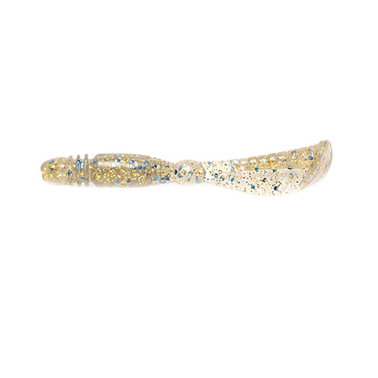 Shad Lucky John Pro Series T.I.G. Tail 2.8inch 7.1cm CA35 Silver Prawn  7 buc/plic