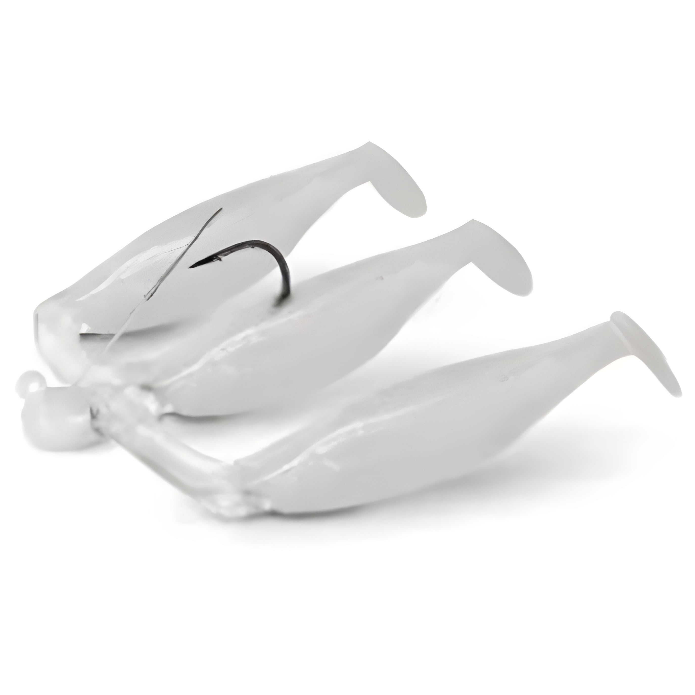 Shad Mann's Three For All Silver Shiner, 10cm, 1buc/pac