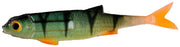 Shad Mikado Flat Fish 7 Cm / Perch - 7Buc