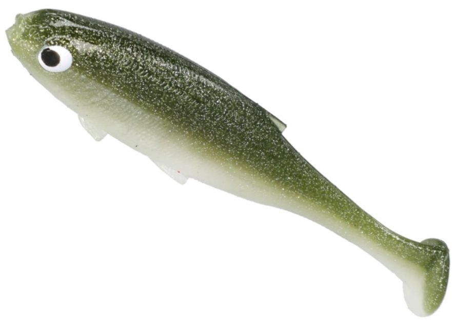 Shad Mikado Real Fish, Culoare Bleak, 10cm, 4buc/pac