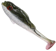 Shad Mikado Real Fish, Culoare Frog, 6.5cm, 6buc/pac