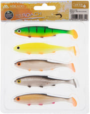 Shad Mikado Real Fish, Culoare Mix, 8.5cm, 5buc/pac
