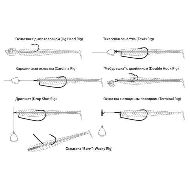 Shad Pontoon21 Attira, 434, 10cm, 5buc/pac