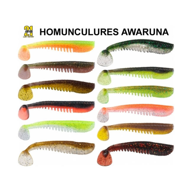 Shad Pontoon21 Awaruna 117 4.5 inci (11.4cm) 5 buc/plic