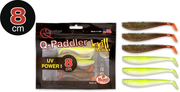 Shad Quantum 8cm Q-Paddler Power Packs UV Power Mix 3x magic motoroil 3x citrus shad 6.buc/plic