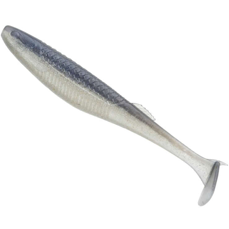 Shad RAPALA CrushCity the Kickman, Pro Blue Red Pearl / PBRP, 7.5cm, 3g, 9buc/pac