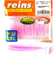 Shad REINS Aji Ringer, Clear Pink, 3.8cm, 12buc/pac