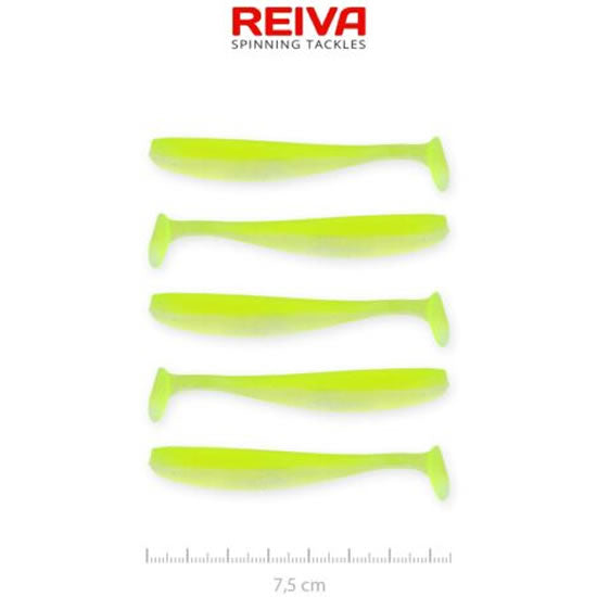 Shad REIVA Flash, Flash Lemonade, 7.50cm, 2.26g, 5buc/pac