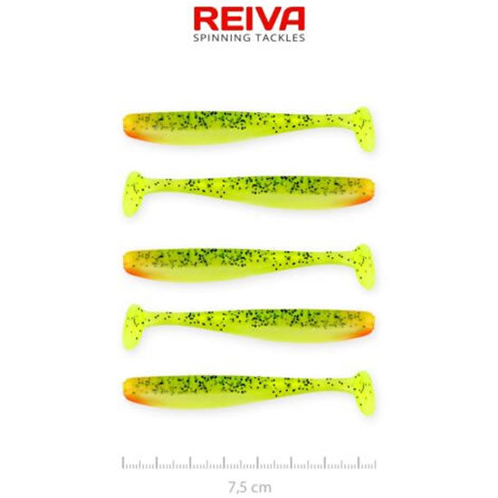 Shad REIVA Flash, Watermelon, 7.50cm, 2.26g, 5buc/pac