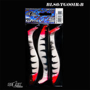 Shad RELAX Kopyto, 15cm, Tiger, Cod culoare: 001rb, 3buc/pac