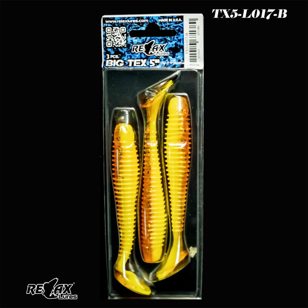 Shad RELAX Texas Laminat, L017, 12,5cm, 3buc/blister