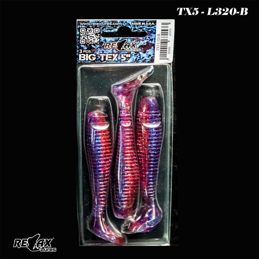 Shad RELAX Texas Laminat, L320, 12,5cm, 3buc/blister