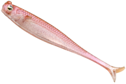 Shad Raid Littel Sweeper Fish Skin, Clear Wakasagi, 6.3cm, 8buc/pac