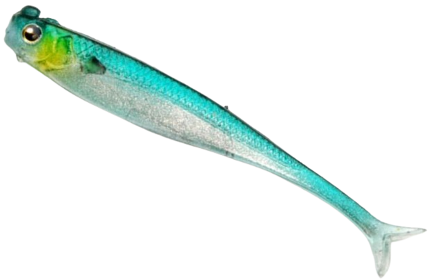 Shad Raid Littel Sweeper Fish Skin, Hustler, 7.6cm, 7buc/pac