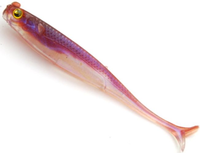 Shad Raid Littlesweeper, 048 Pearl Wakasagi, 7.6cm, 7buc/pac