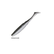 Shad Rapture Power Shad Dual Black Silver 10cm 8buc/plic