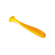Shad Rapture Ribbed Slim Shady 8.75cm 10buc/plic Yellow&amp;Orange