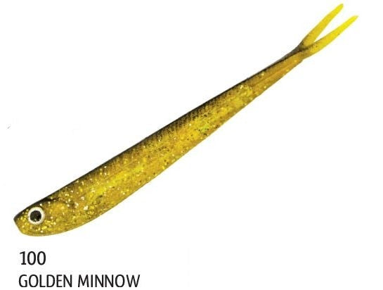 Shad Rapture Twin Tail Minnow 7.6cm 12buc/plic Golden Minnow