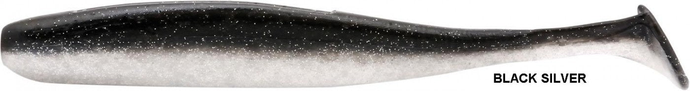 Shad Rapture Xciter Shad 5cm 12buc/plic Black Silver