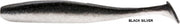 Shad Rapture Xciter Shad 5cm 12buc/plic Black Silver