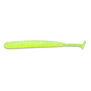  Shad Reins Aji Adder 5cm, culoare Chartreuse Silver 12buc/plic
