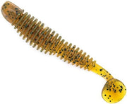  Shad Reins Bubbling,  Motoroil Pepper, 7.6cm, 8buc/plic