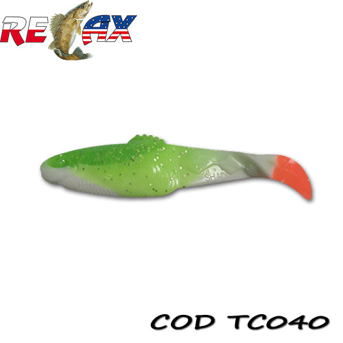 Shad Relax Diamond TriColour TC040 12.5cm 5buc/plic 