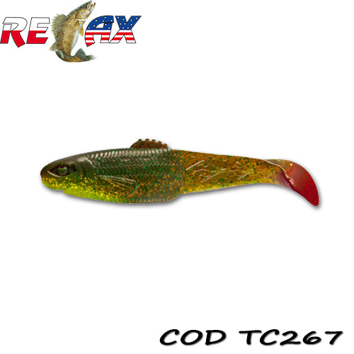 Shad Relax Diamond TriColour TC267 12.5cm 5buc/plic 