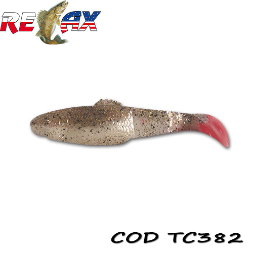 Shad Relax Diamond TriColour TC382 12.5cm 5buc/plic 