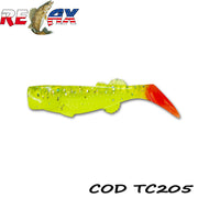 Shad Relax Kalifornia TriColour TC205 7.5cm 10buc/plic 