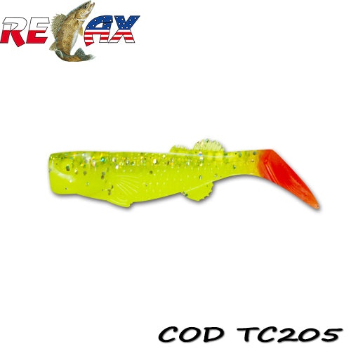 Shad Relax Kalifornia TriColour TC205 7.5cm 10buc/plic 