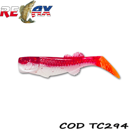 Shad Relax Kalifornia TriColour TC294 7.5cm 10buc/plic 