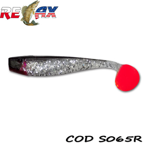 Shad Relax King Shad 4inch Standard 10cm RKS4-S065R 10 buc/plic