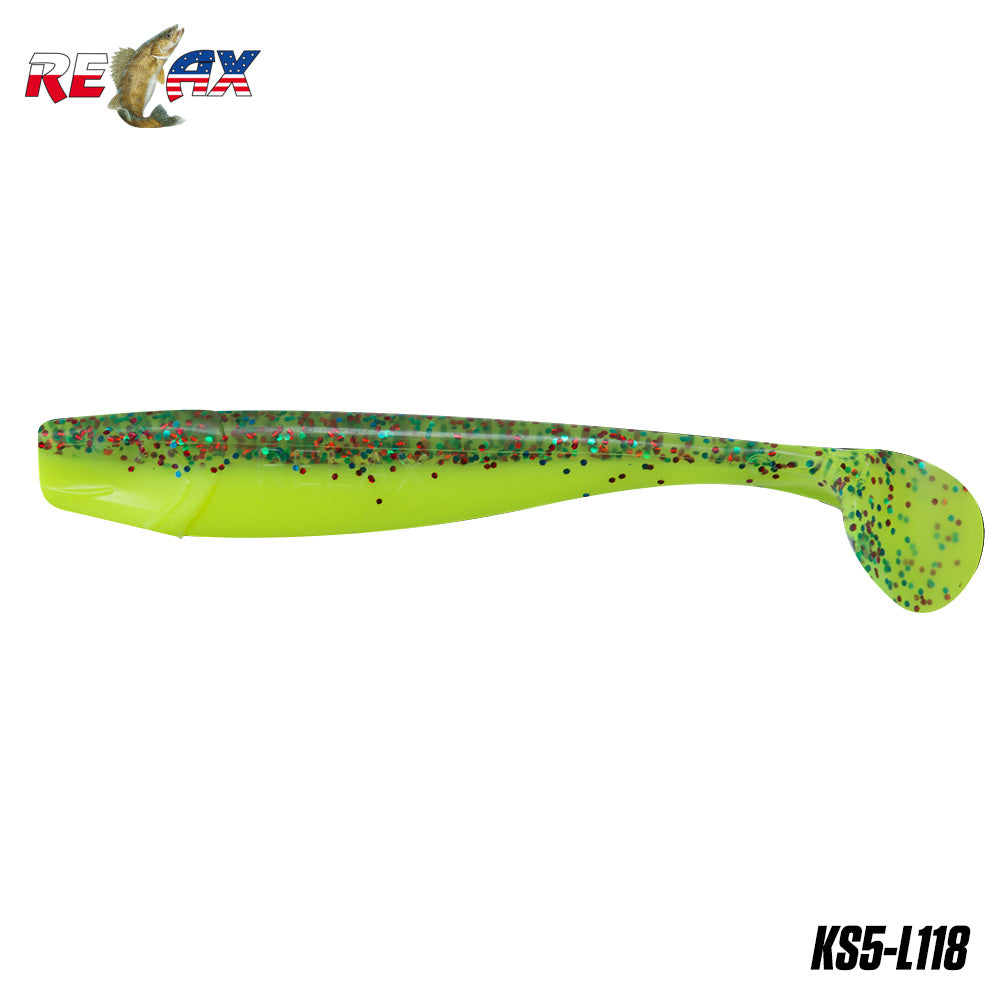 Shad Relax King Shad Laminated 12.5cm L118 5buc/plic