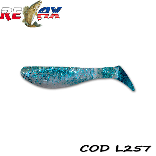 Shad Relax Kopyto 2.5inch Laminat 6.2cm  RKBLS25-L257 10 buc/plic