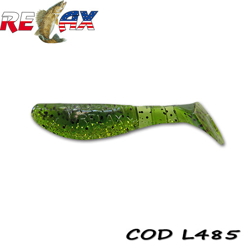 Shad Relax Kopyto 2.5inch Laminat 6.2cm  RKBLS25-L485 10 buc/plic