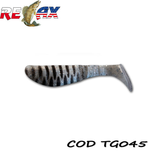Shad Relax Kopyto 2.5inch Tiger 6.2cm RKBLS25-TG04510 buc/plic